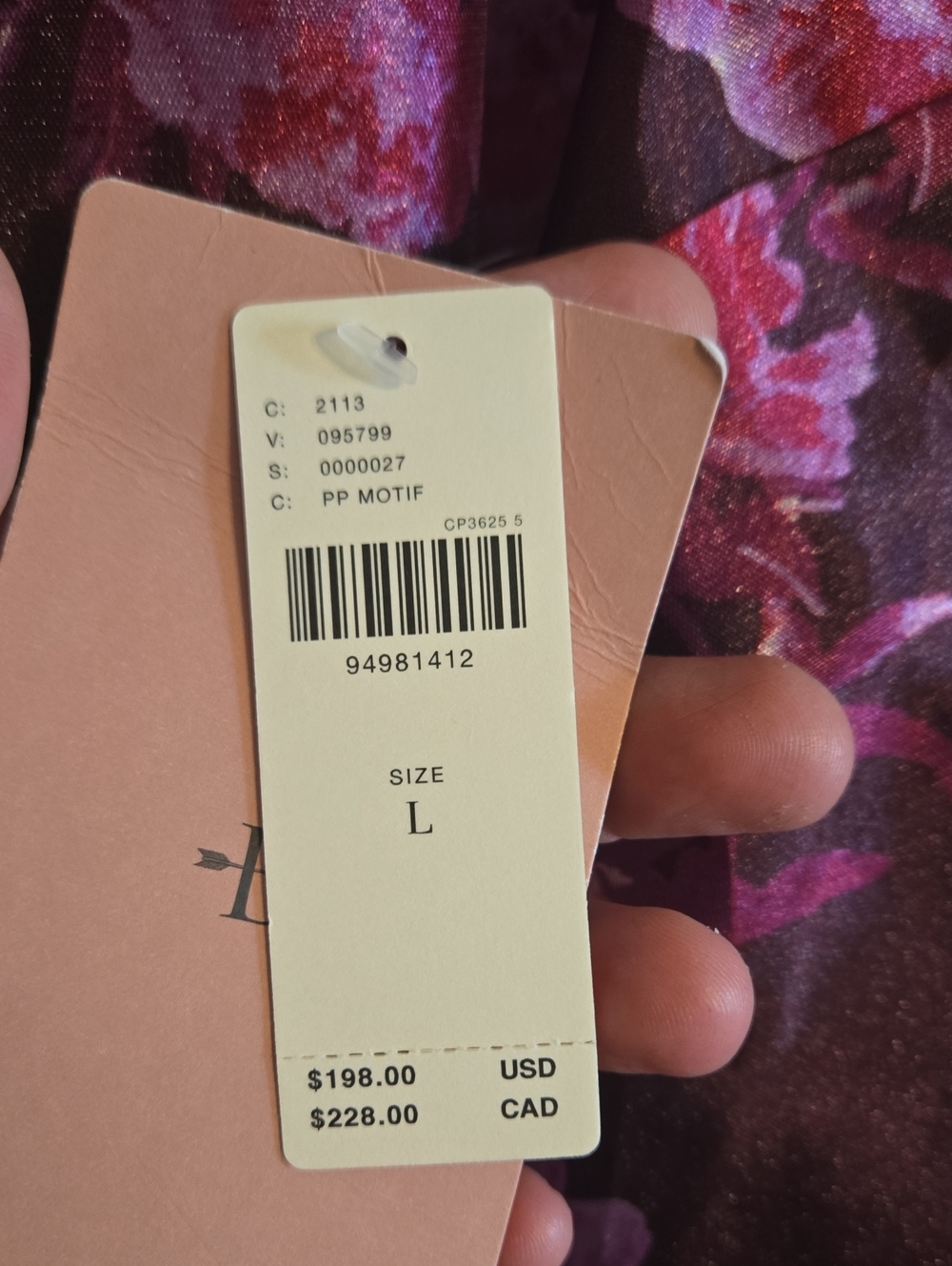 NWT Anthropologie BHLDN Aliana puffy sleeve v-neck floral organza mini dress L - Picture 4 of 8